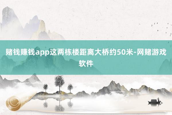 赌钱赚钱app这两栋楼距离大桥约50米-网赌游戏软件