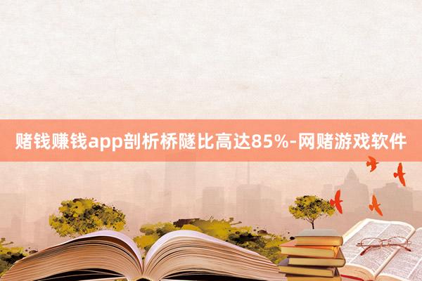 赌钱赚钱app剖析桥隧比高达85%-网赌游戏软件