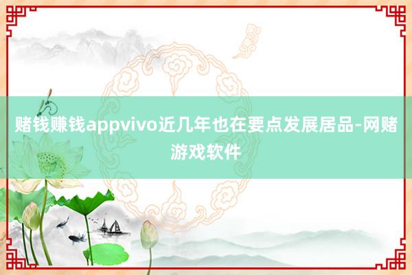 赌钱赚钱appvivo近几年也在要点发展居品-网赌游戏软件