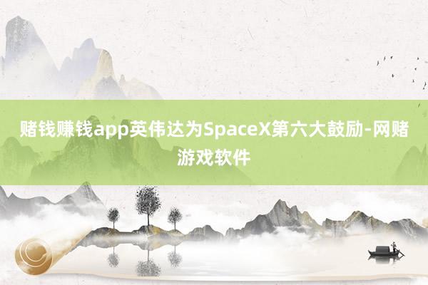 赌钱赚钱app英伟达为SpaceX第六大鼓励-网赌游戏软件